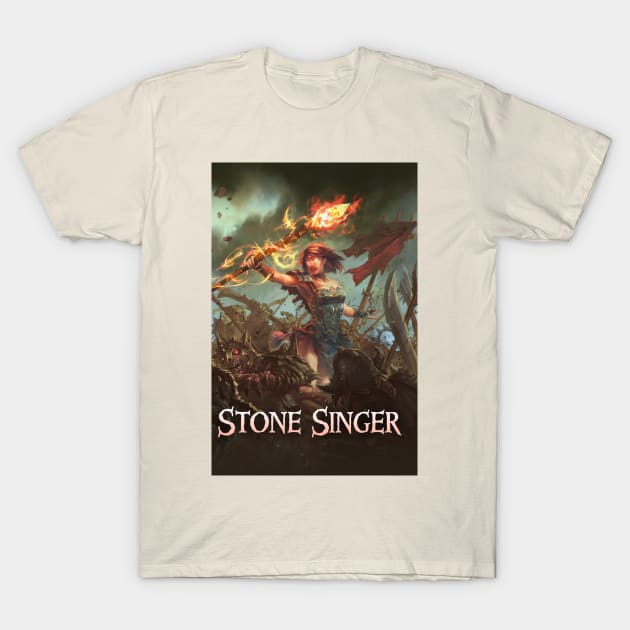 Stone Singer: Word and Deed T-Shirt by Joseph J Bailey Author Designs